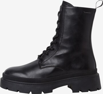 TAMARIS Lace-Up Ankle Boots in Black