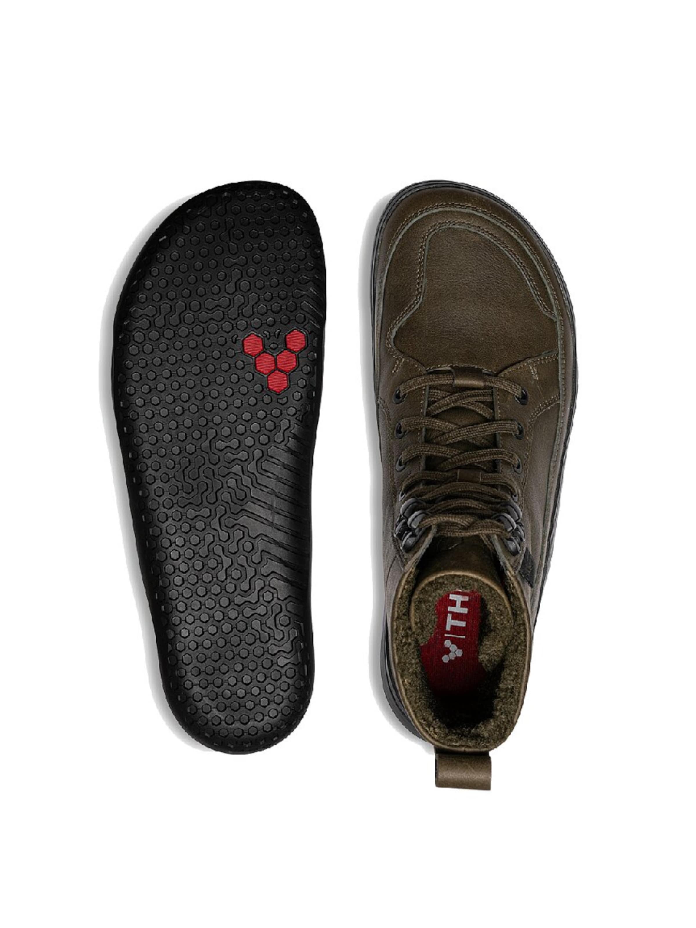 Vivo Barefoot Boots 'GOBI BOOT WINTERISED' i grøn