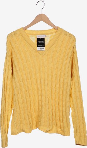 Marco Pecci Sweater & Cardigan in L in Yellow: front