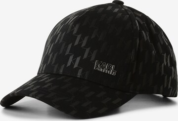 Karl Lagerfeld Cap in Black: front