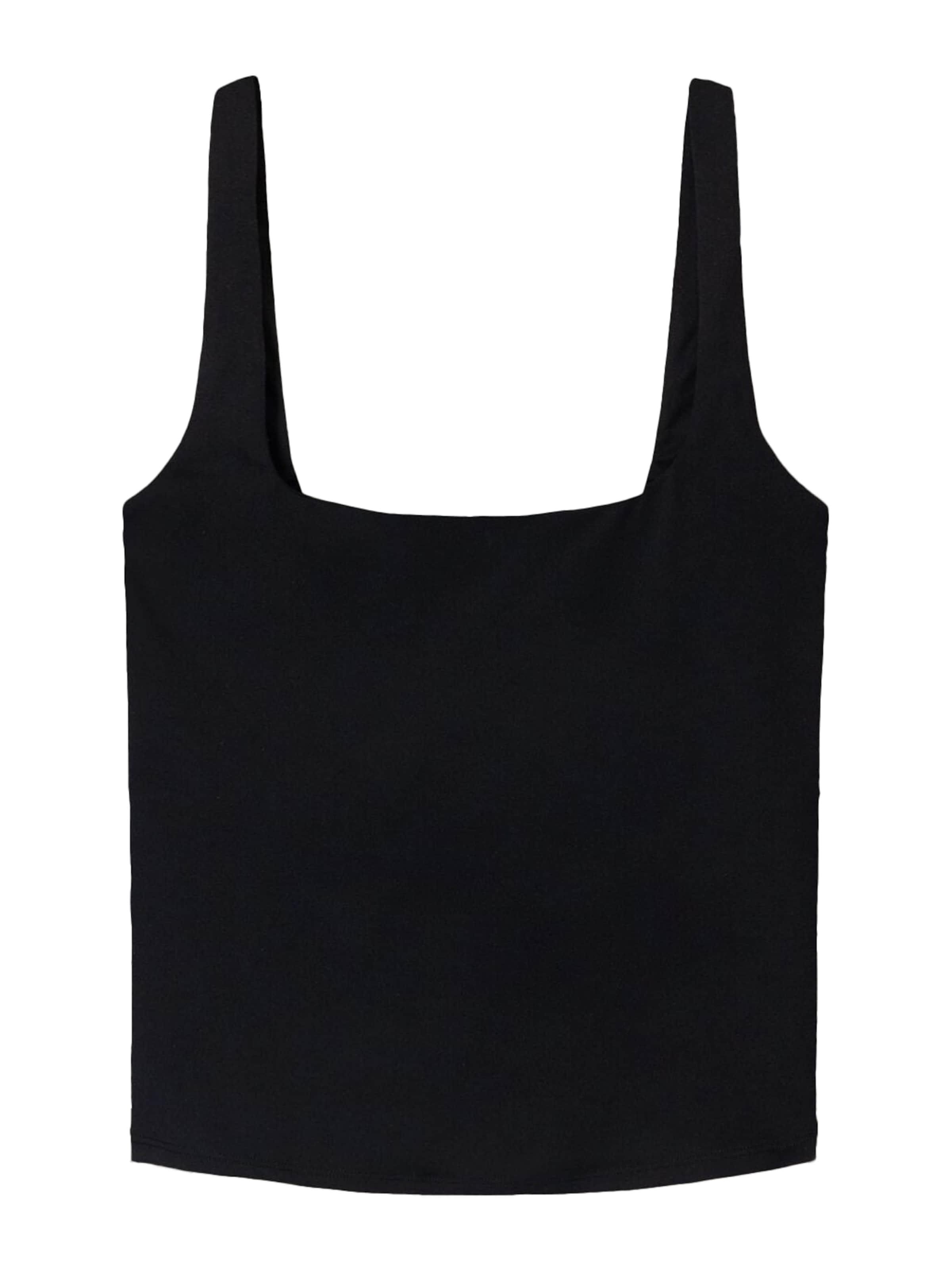 Bershka Topp i svart: framsida