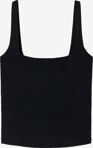 BershkaTop - crna boja: prednji dio