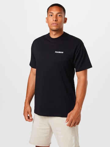 Youman Shirt 'Flemming' in Black: front