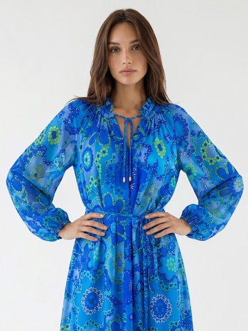 Introvertie VIENNA Sommerkleid‌ in Blau