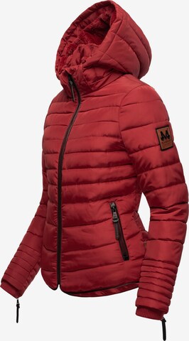 Veste d’hiver 'Amber' MARIKOO en rouge