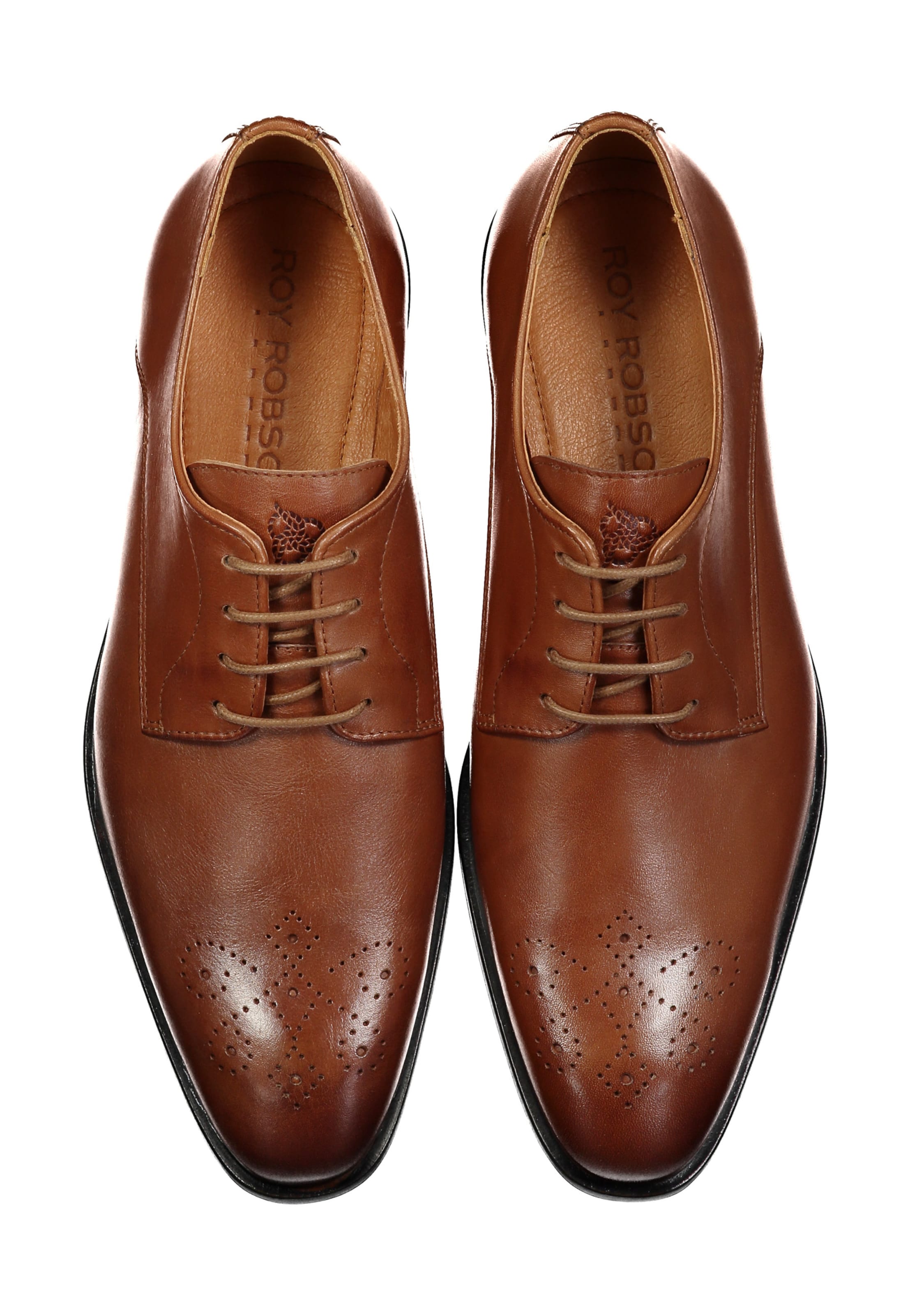 ROY ROBSON Schnürschuh in Braun