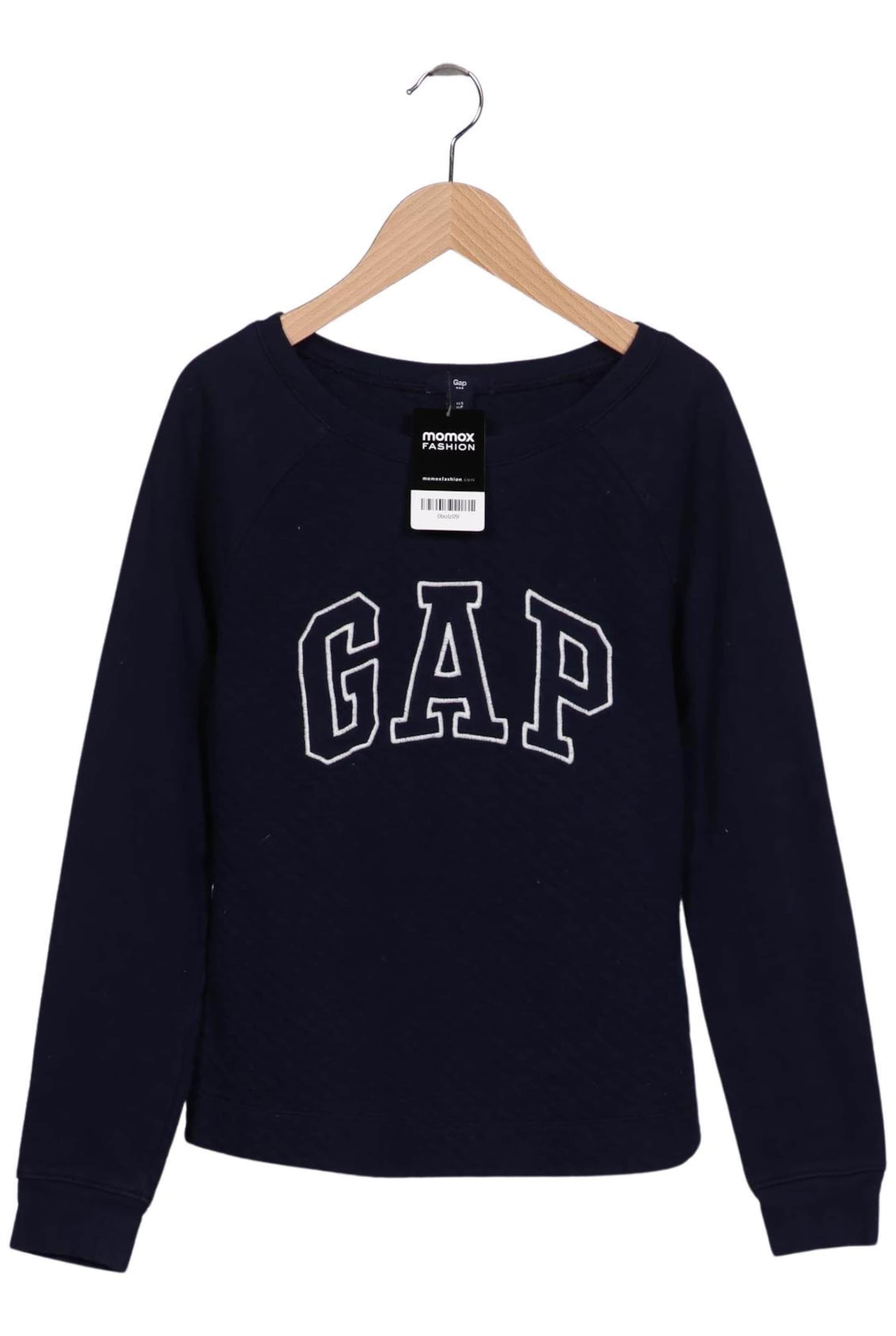 GAP Sweatshirt & Zip-Up Hoodie in S in Blue: front