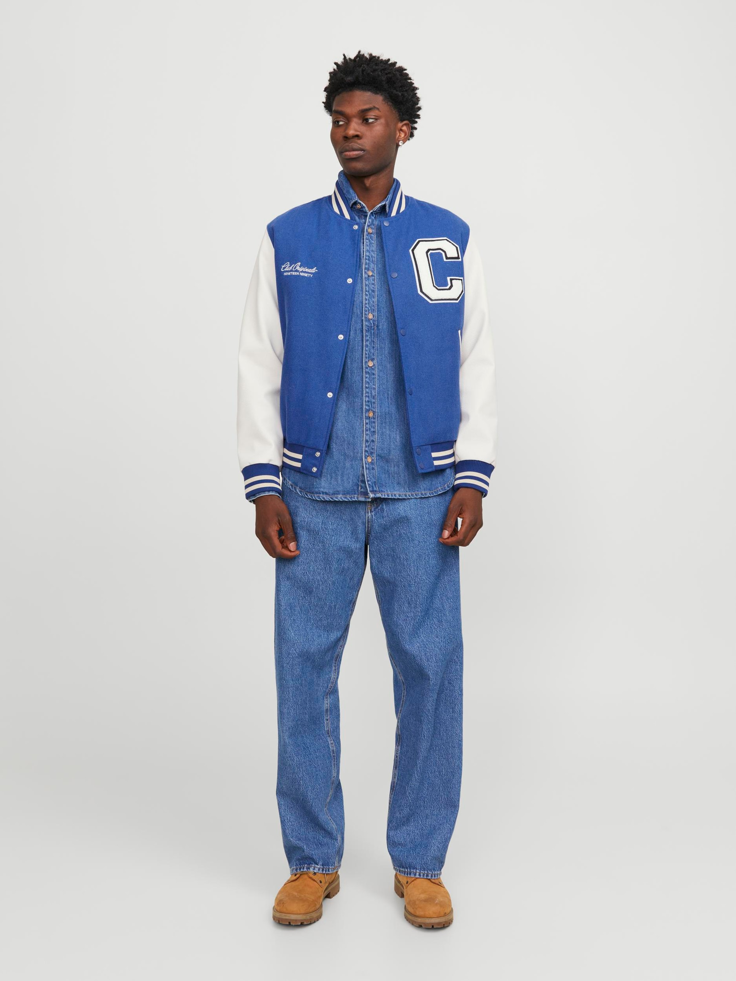 College hot sale jacket men