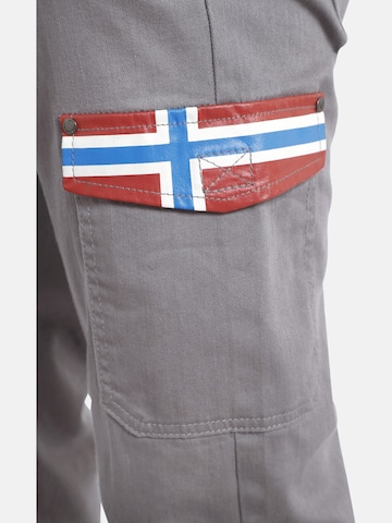 Jan Vanderstorm Loose fit Cargo Jeans 'Lairgnen' in Grey