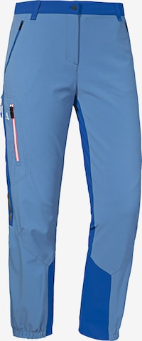 Schöffel - Regular Calças outdoor 'Kals' em azul: frente