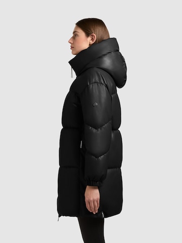 Manteau d’hiver 'Lorsa' khujo en noir