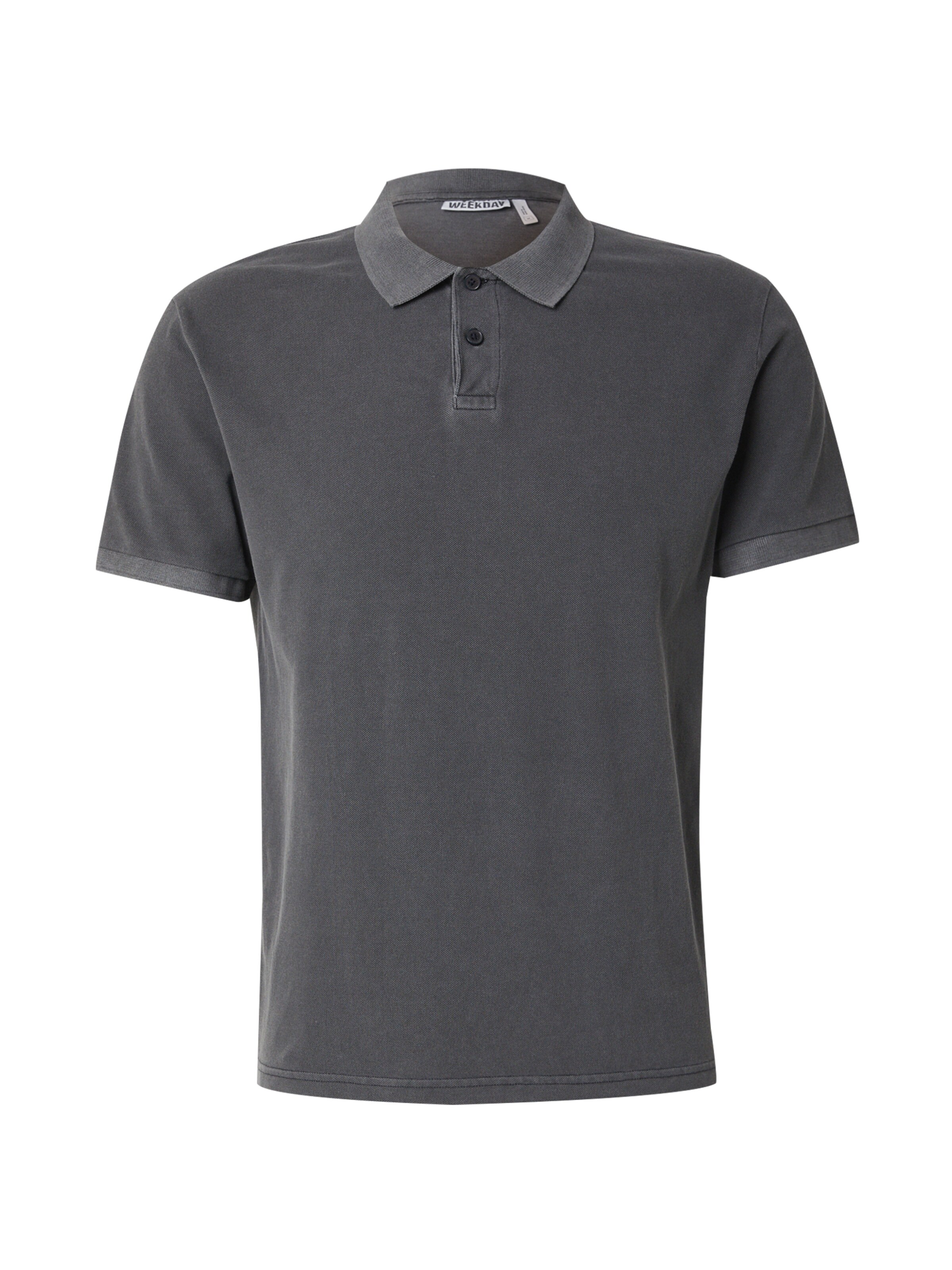 T-Shirt WEEKDAY en noir : devant