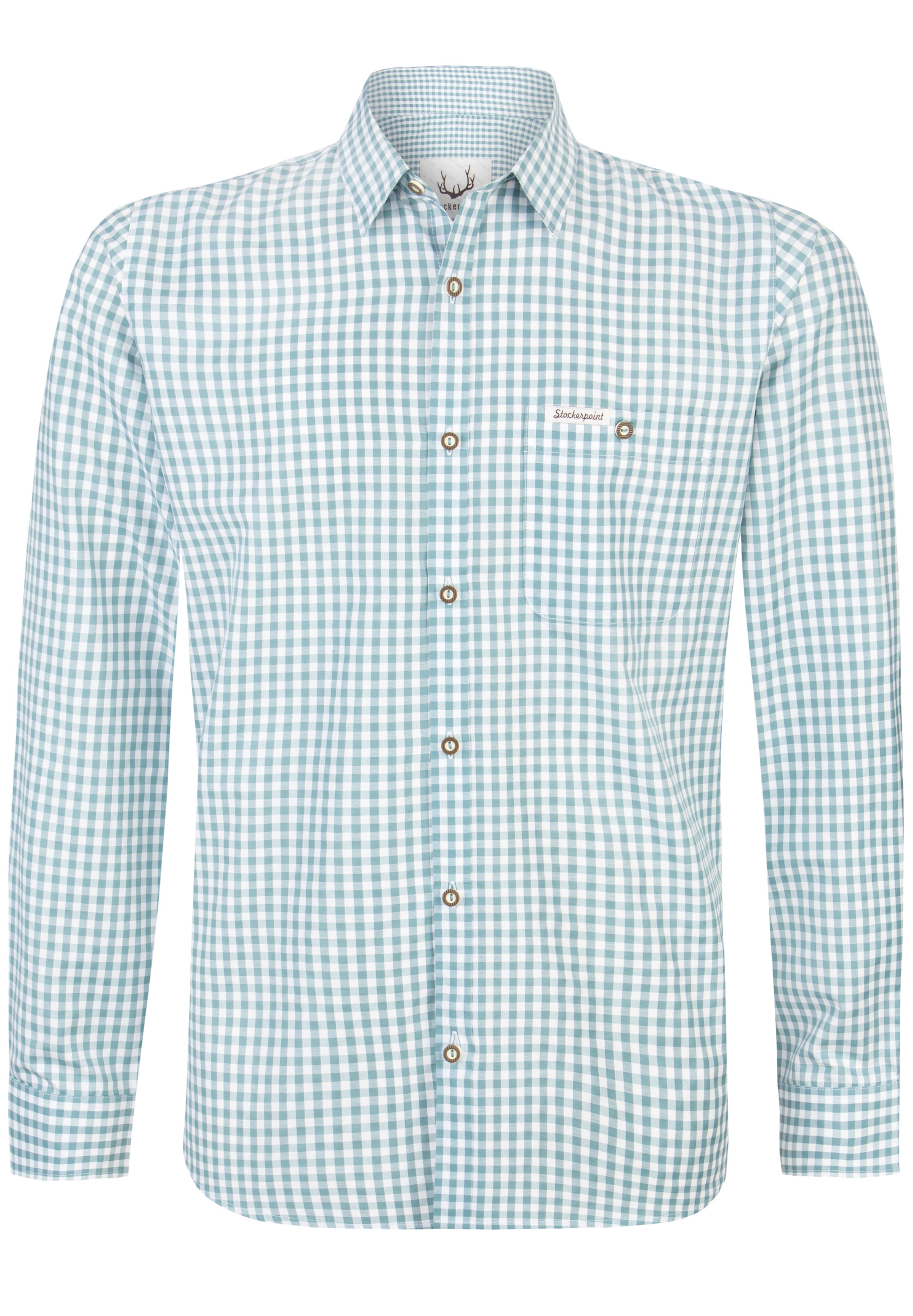 STOCKERPOINT Hemd in Grün: Vorderseite