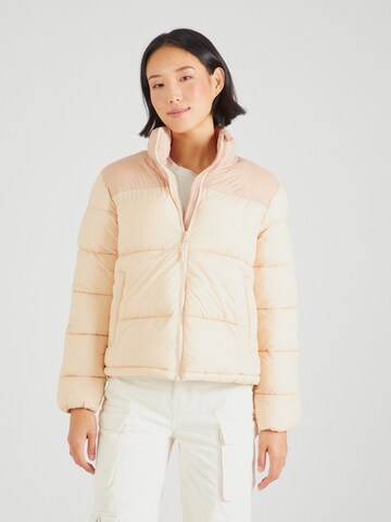 4F Outdoor jacket in Beige: front