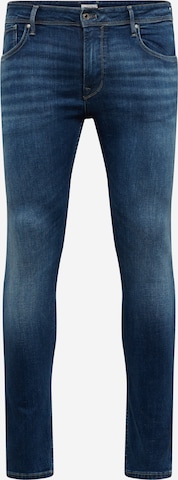 Pepe Jeans רגיל ג'ינס 'FINSBURY' בכחול: מלפנים