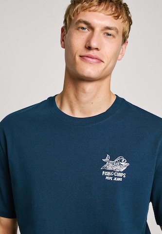 Pepe Jeans Shirt 'SUAN' in Blauw