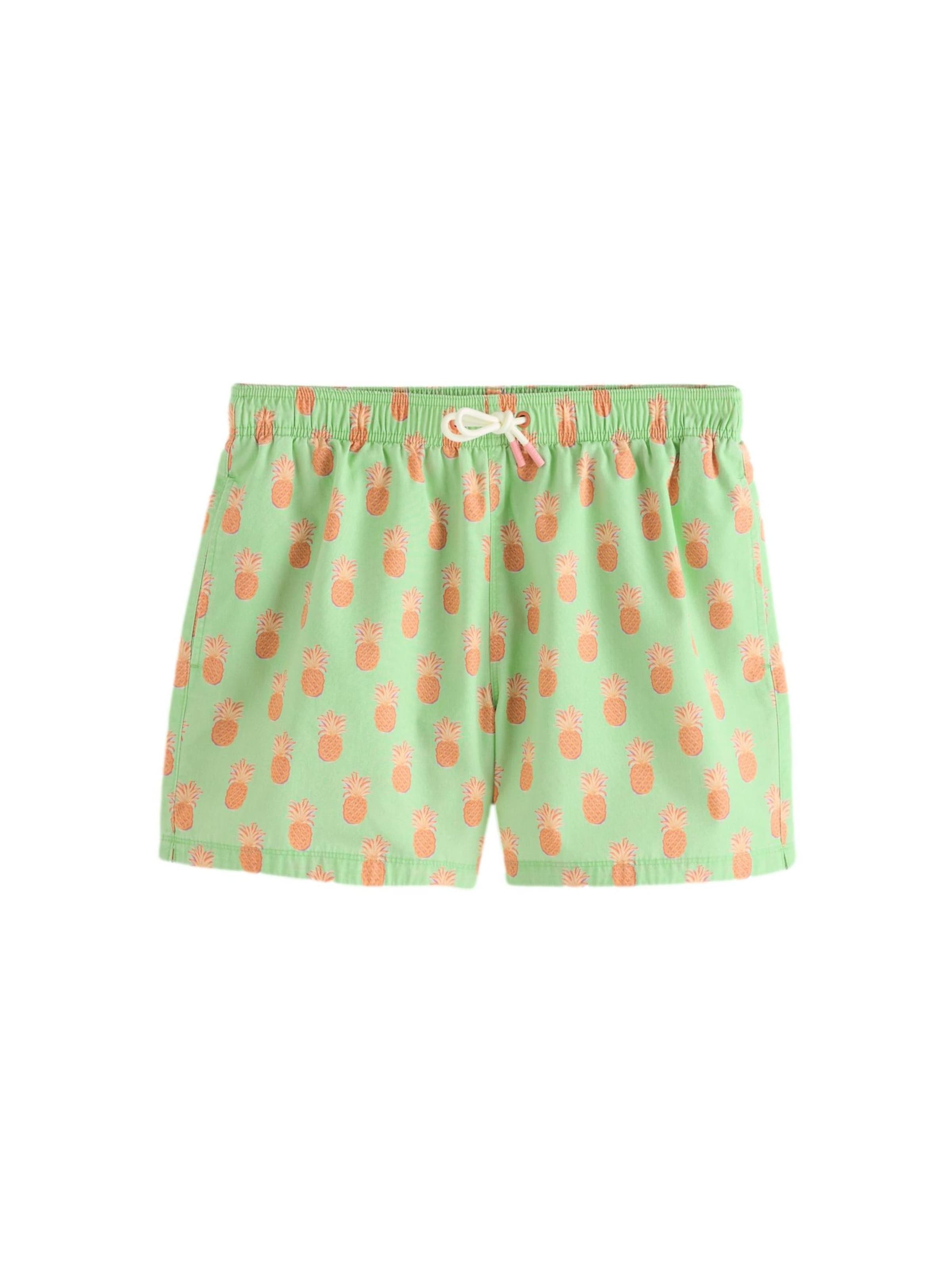 Shorts de bain Next en vert : devant