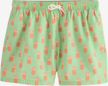 Shorts de bain Next en vert : devant