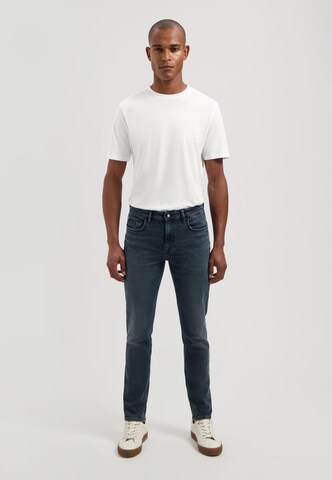 Coupe slim Jean 'Lancaster' Dstrezzed en bleu