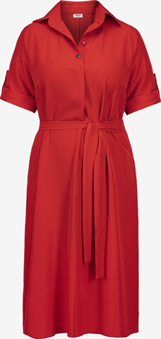 Robe-chemise 'SILVIA' Karko en rouge : devant