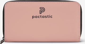 Portamonete 'Urban Collection ' di Pactastic in rosa: frontale