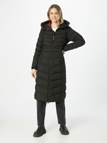 khujo Winter Coat 'Ingram' in Black: front