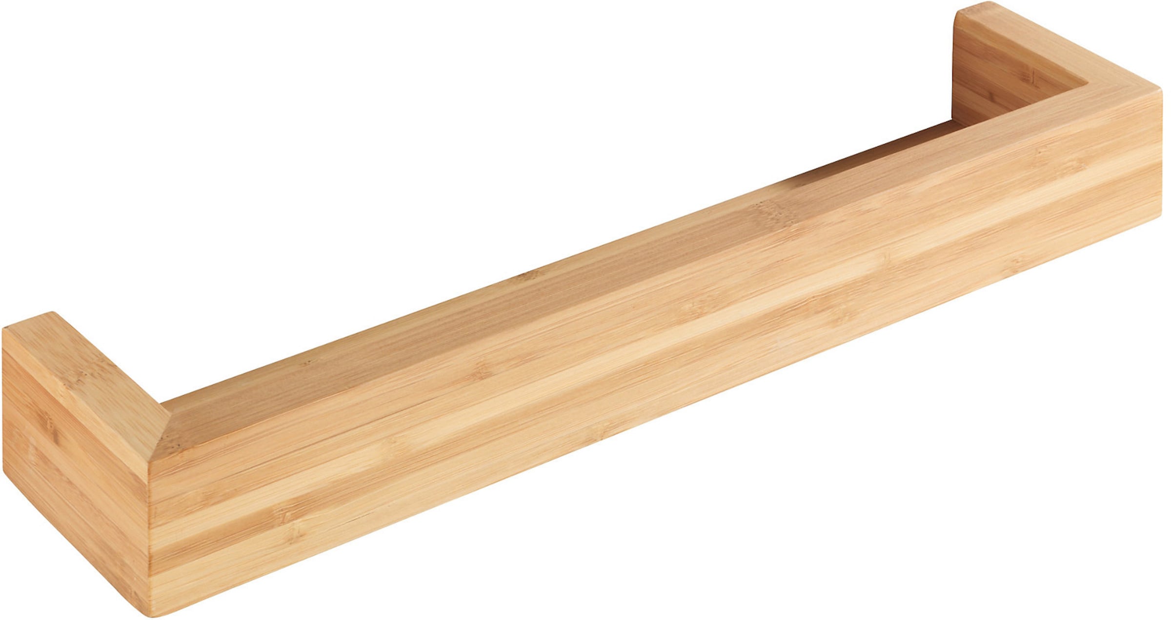 Wenko Shelf 'Bambusa' in Beige: front