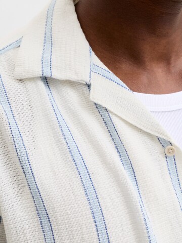 JACK & JONES - Ajuste confortable Camisa 'JORCOBA' en azul