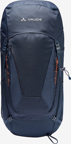 VAUDE Sports Backpack 'Asymmetric' in Blue: front