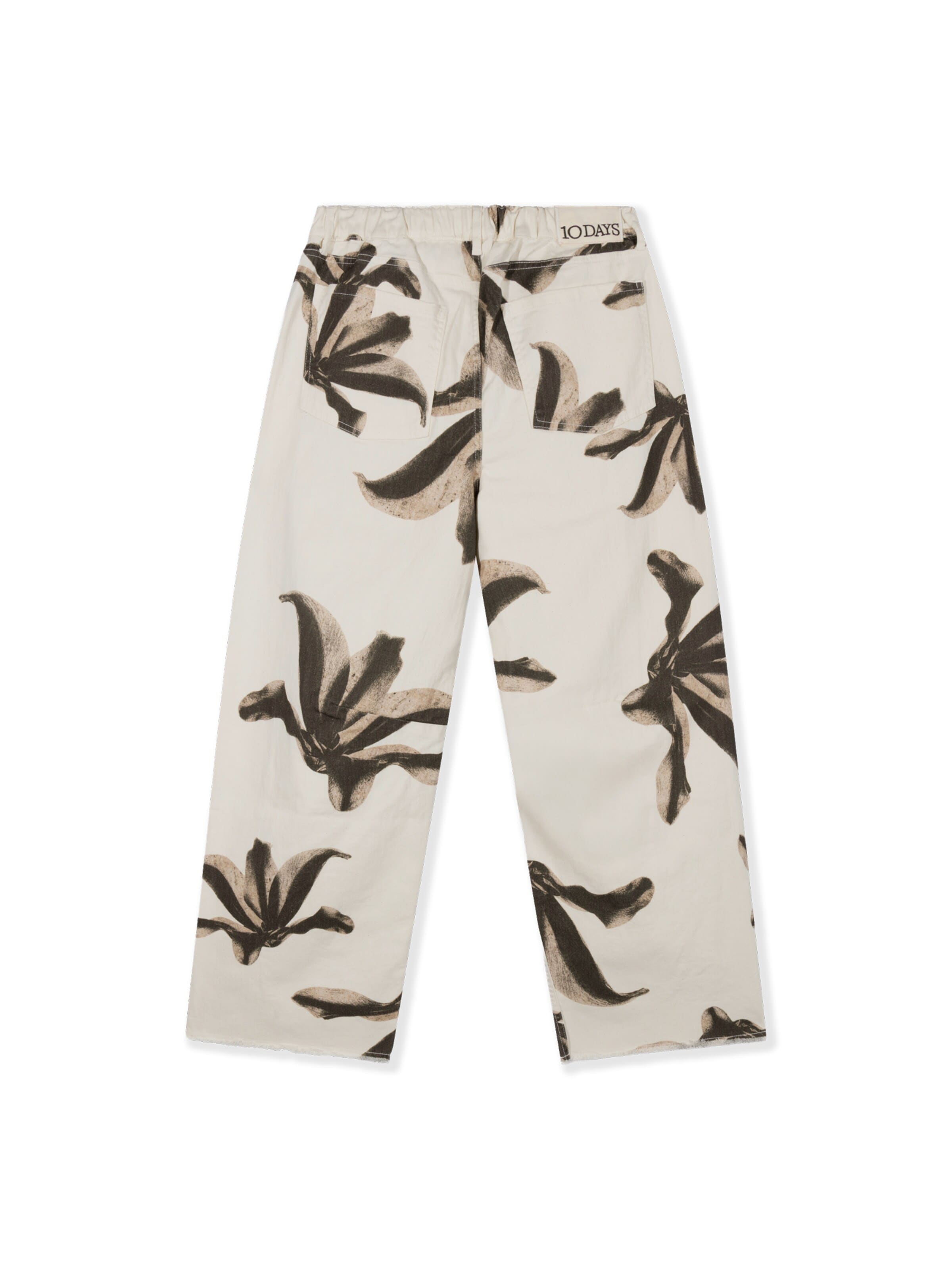 10Days Wide leg Trousers in White