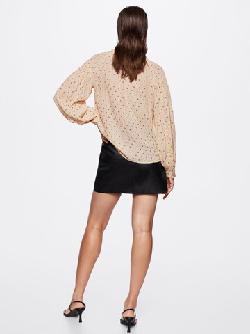 MANGO Blus 'Molly' i beige