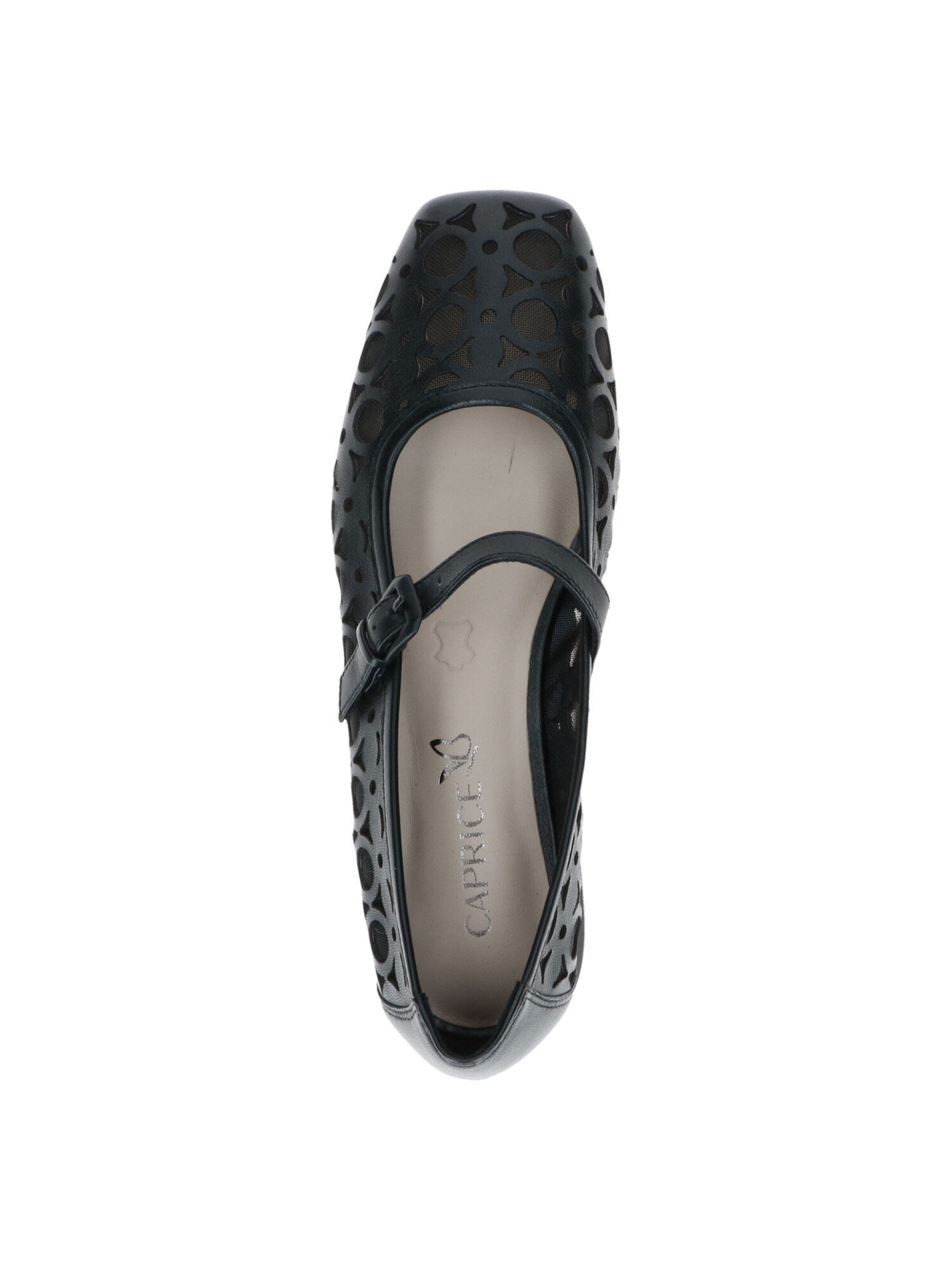 CAPRICE Ballerina in Schwarz