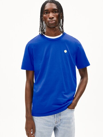 ARMEDANGELS T-Shirt 'Jaames' in Blau: Vorderseite