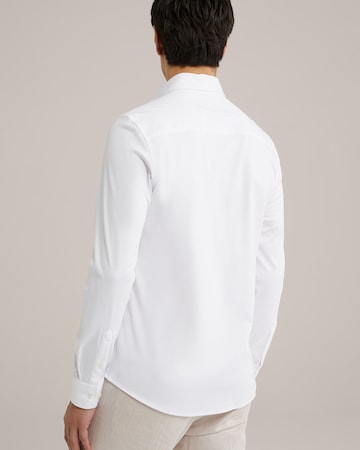 van Gils - Ajuste estrecho Camisa en blanco