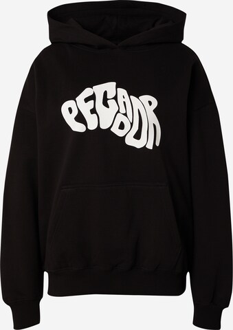 Pegador Sweatshirt 'PALUMA' in Zwart: voorkant