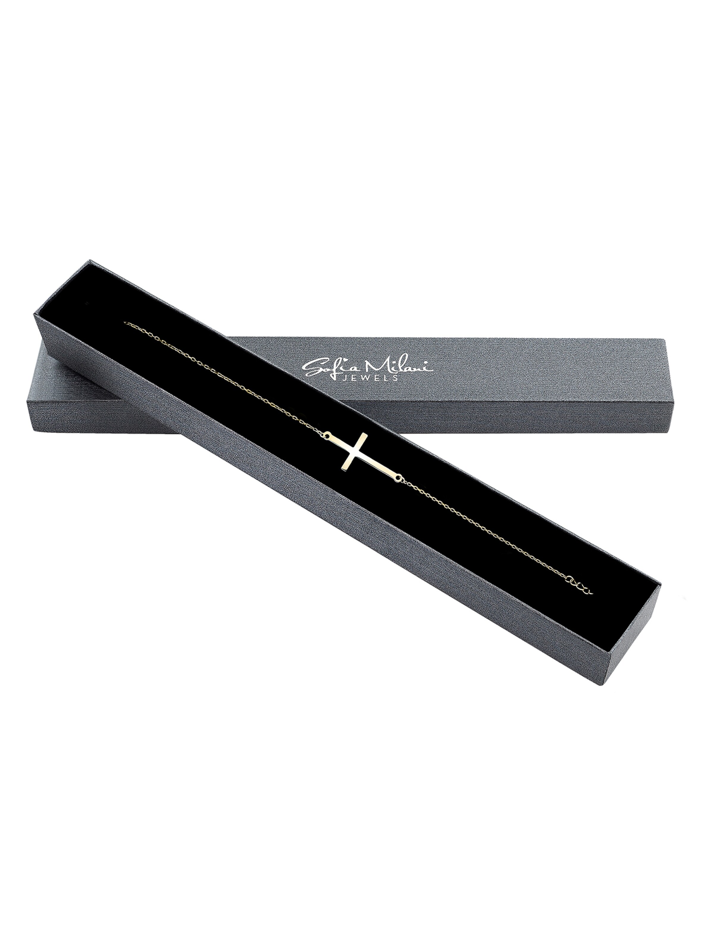 Sofia Milani Armband 'Cross'‌‌‌‌‌ in Gold