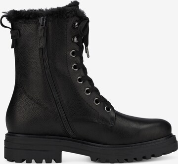 TAMARIS Lace-Up Ankle Boots in Black