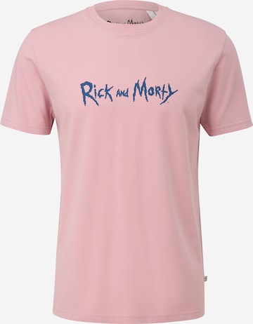 QS Shirt in Pink: front