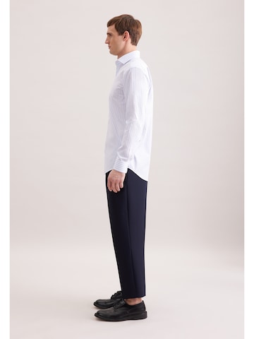 SEIDENSTICKER Regular fit Business shirt ' Schwarze Rose ' in Blue