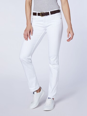 Polo Sylt Slimfit Jeans in Weiß: Vorderseite