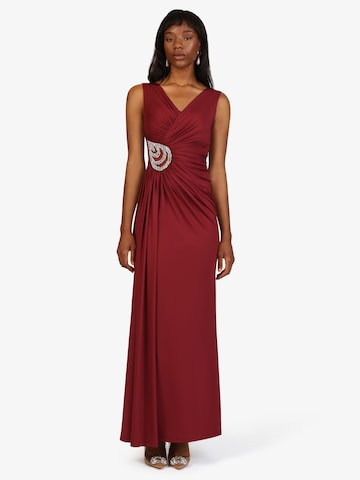 Kraimod Evening Dress in Red: front