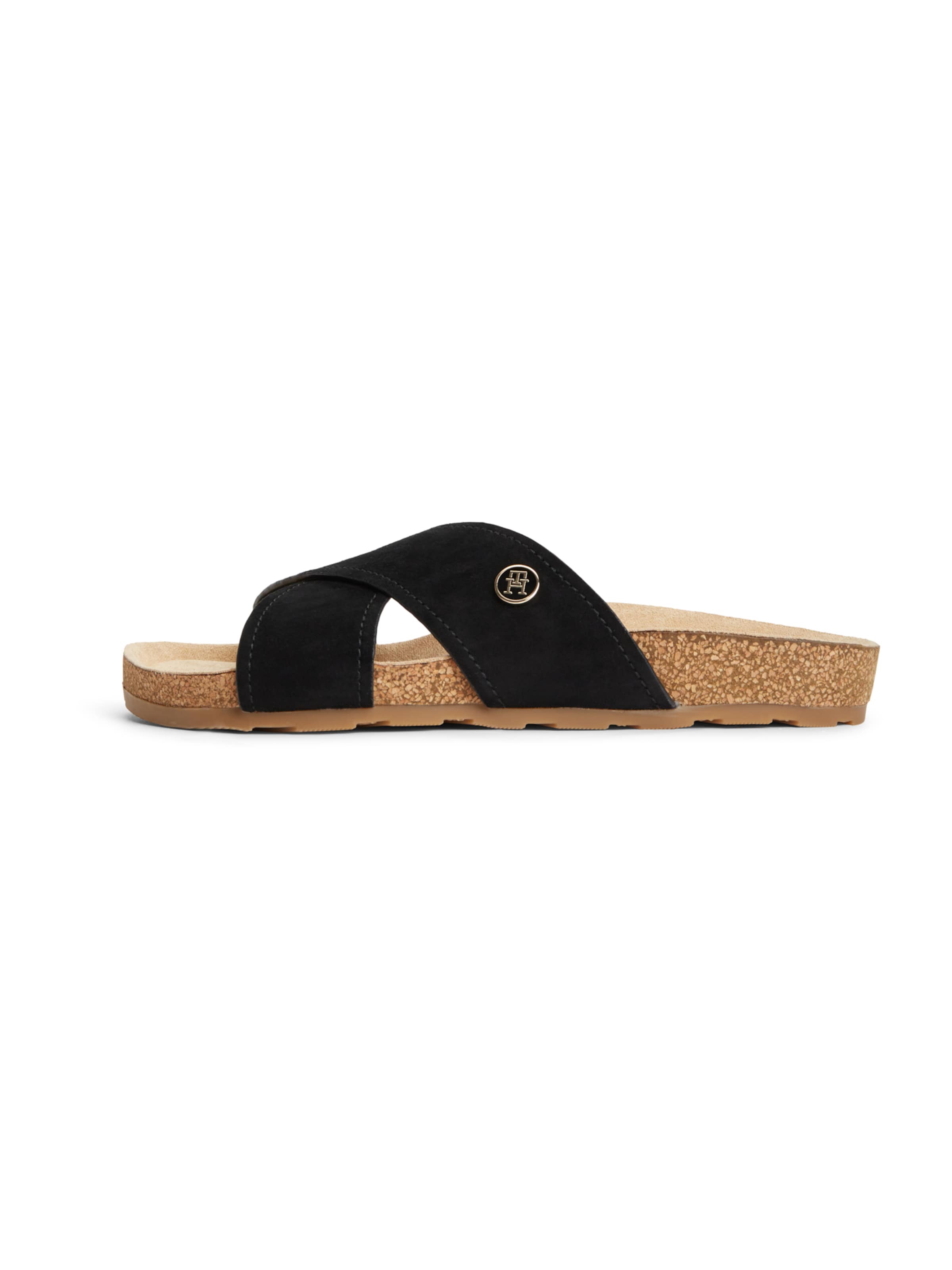 Mule 'CLASSIC' TOMMY HILFIGER en noir : devant