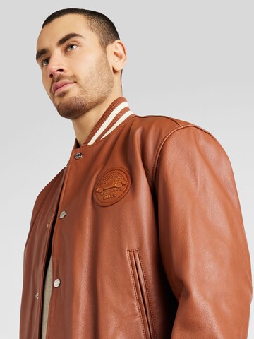 BOSS Between-season jacket 'Morlo' in Brown