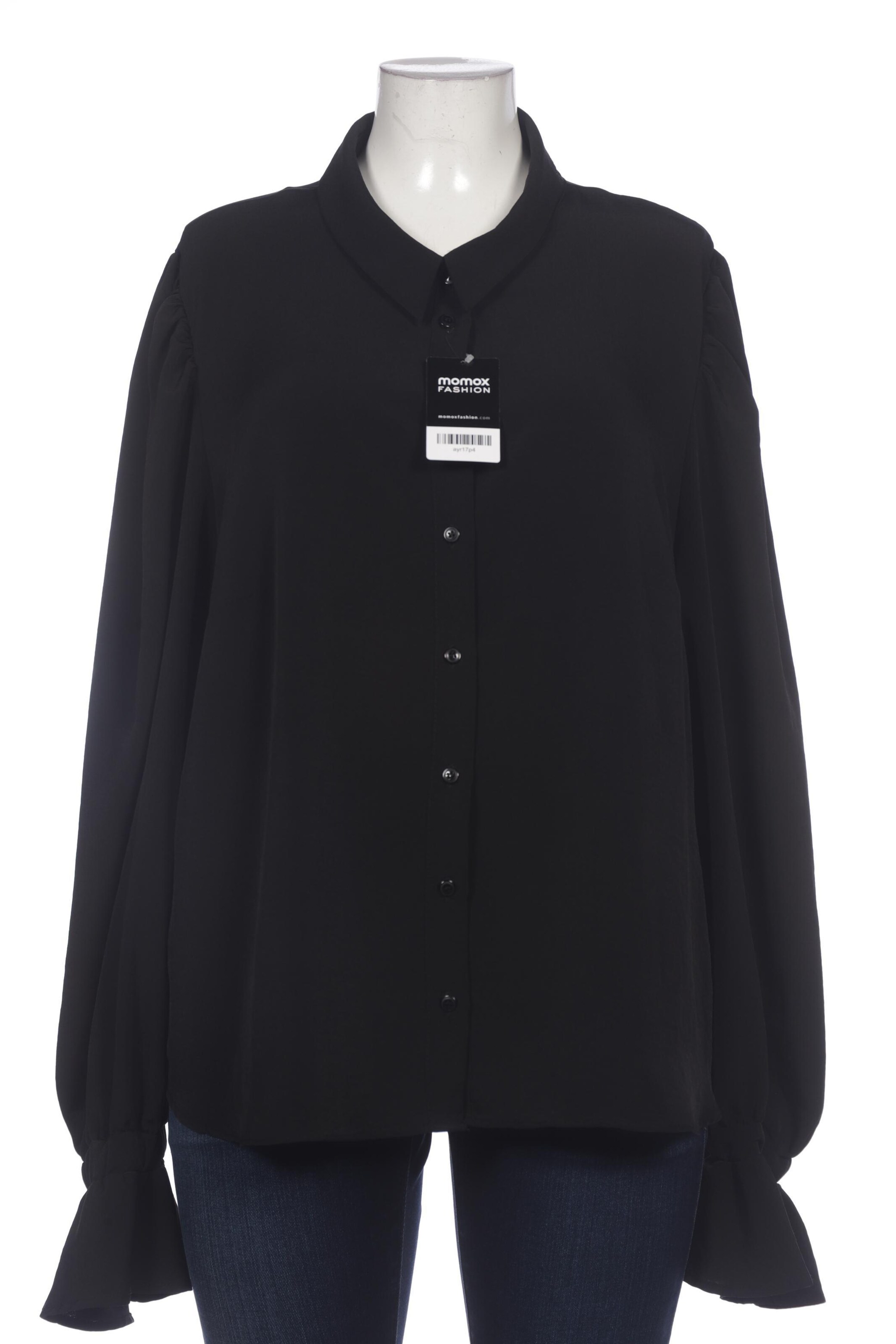 ASOS DESIGN Curve Blouse & Tunic in 6XL in Black: front