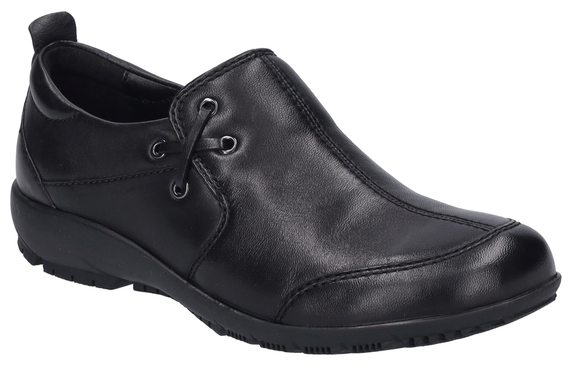 JOSEF SEIBEL Classic Flats in Black: front