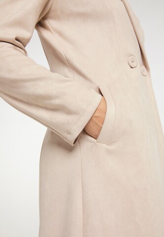 Usha Between-Seasons Coat in Beige