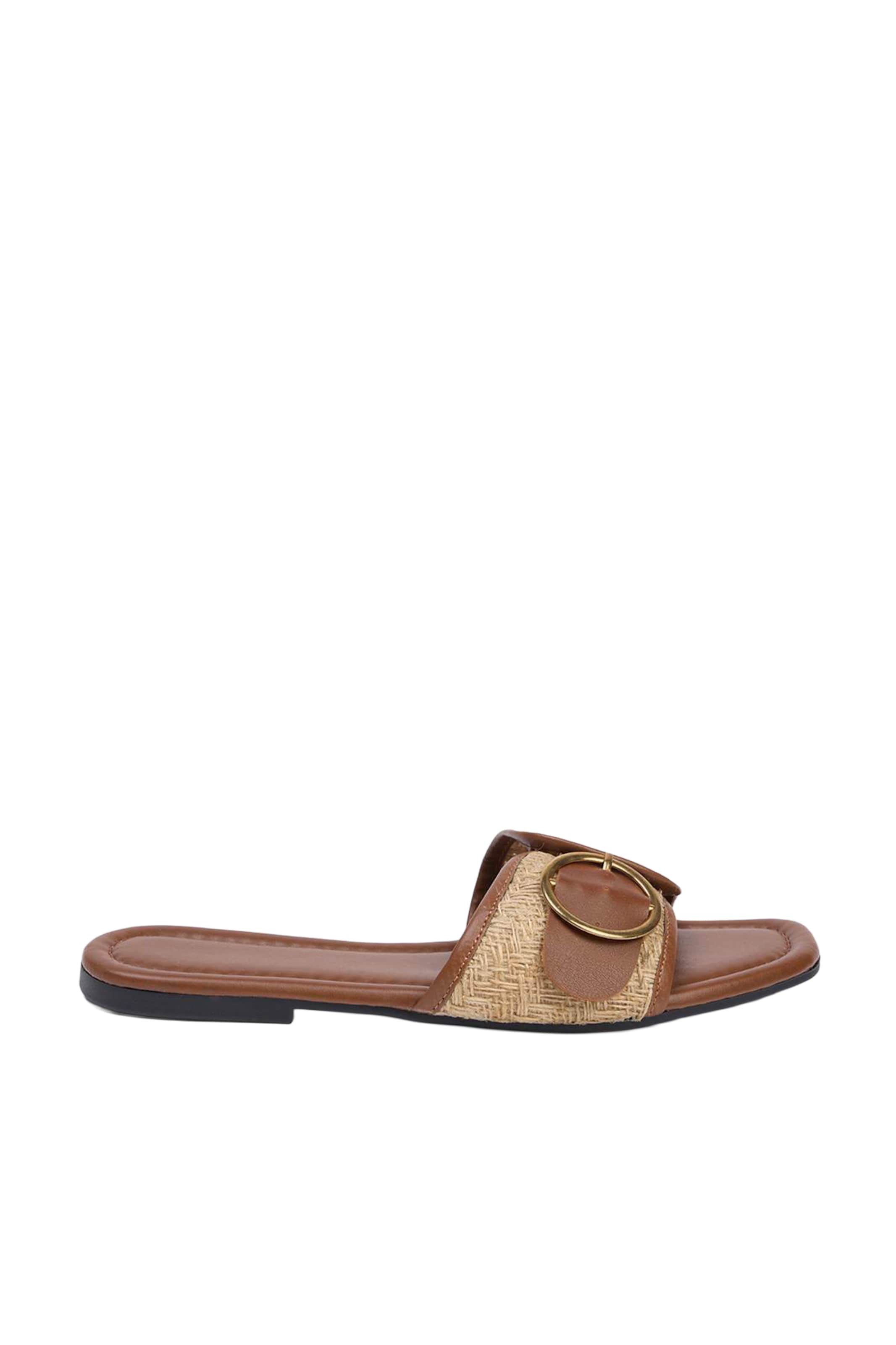 Trendyol - Zapatos abiertos en marrón: frente