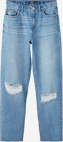 LMTD Regular Jeans i blå: forside