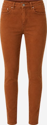 Jeans di Elara in marrone: frontale