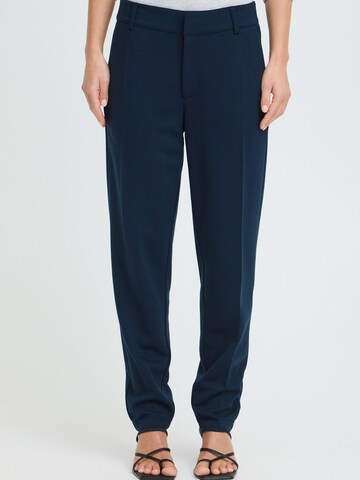 Oxmo - Regular Calças em azul: frente